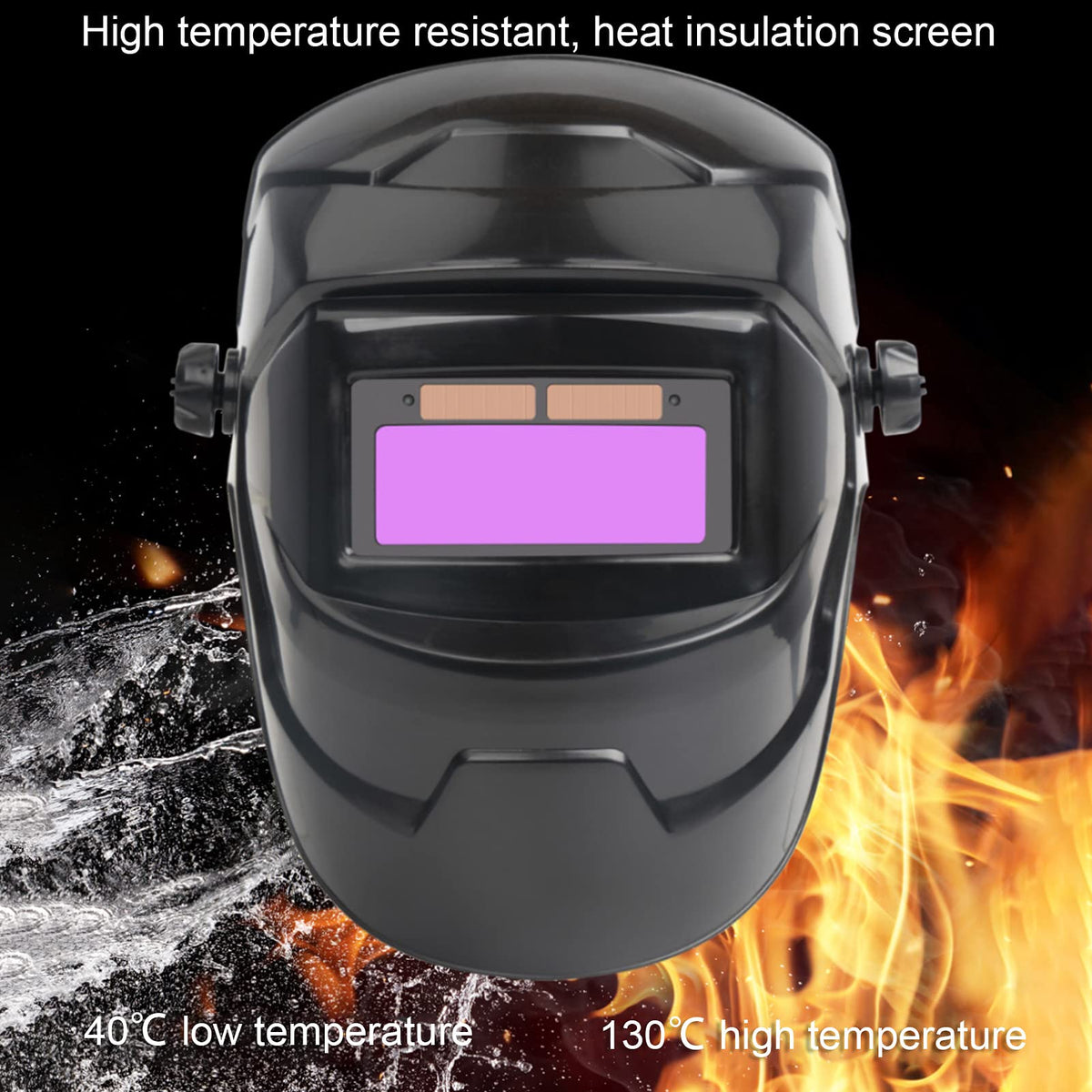 Adjustable Solar Powered Auto Darkening Welding Helmet M45901