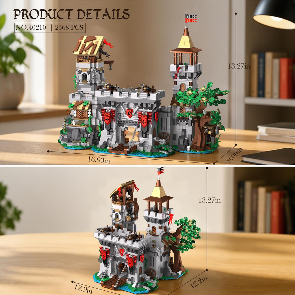 Building Set, 2 in 1 Architecture Model Kit U9634