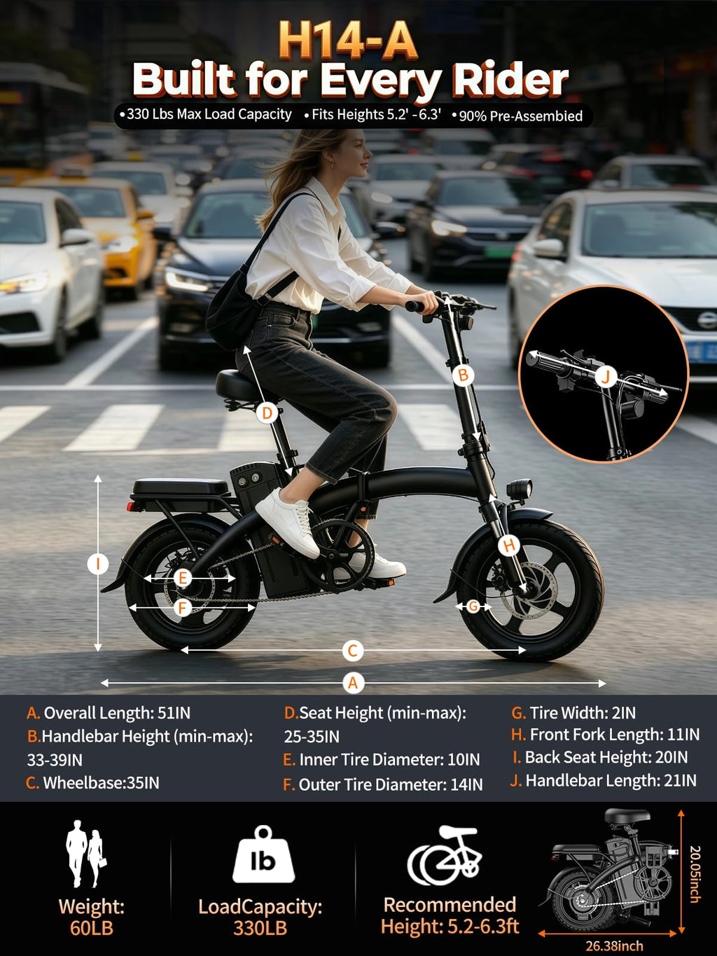 Folding Electric Bike N48265
