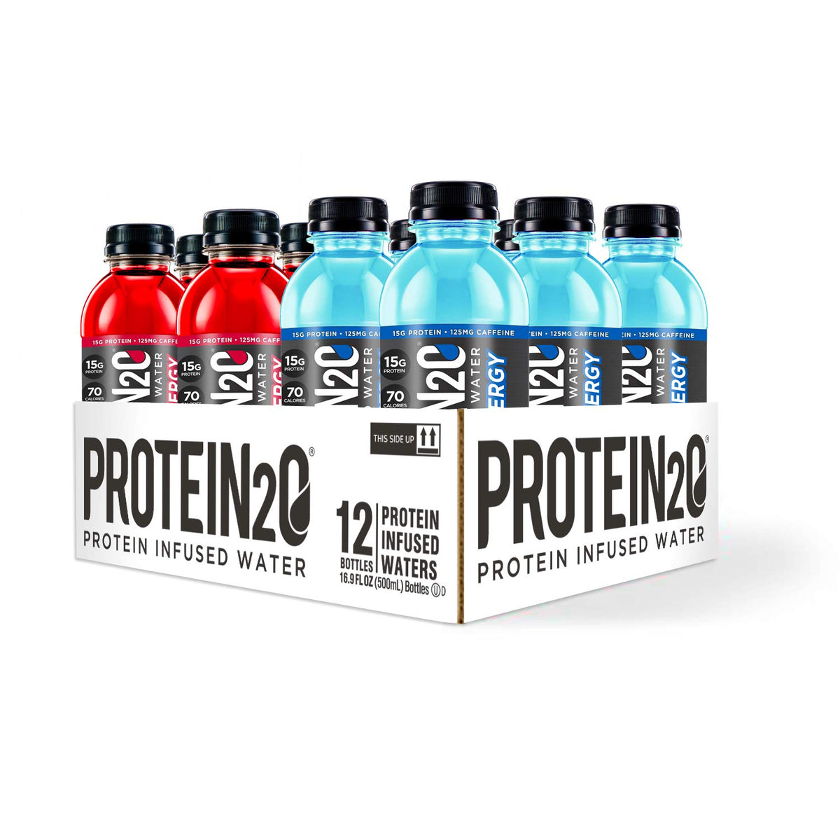 Whey Protein Infused Water Variety Pack 16.9 oz 12 Count R688