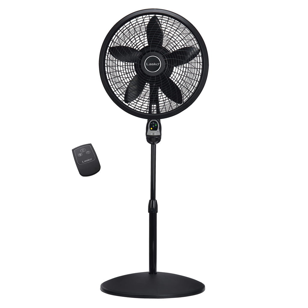 Black Oscillating Pedestal Fan V331