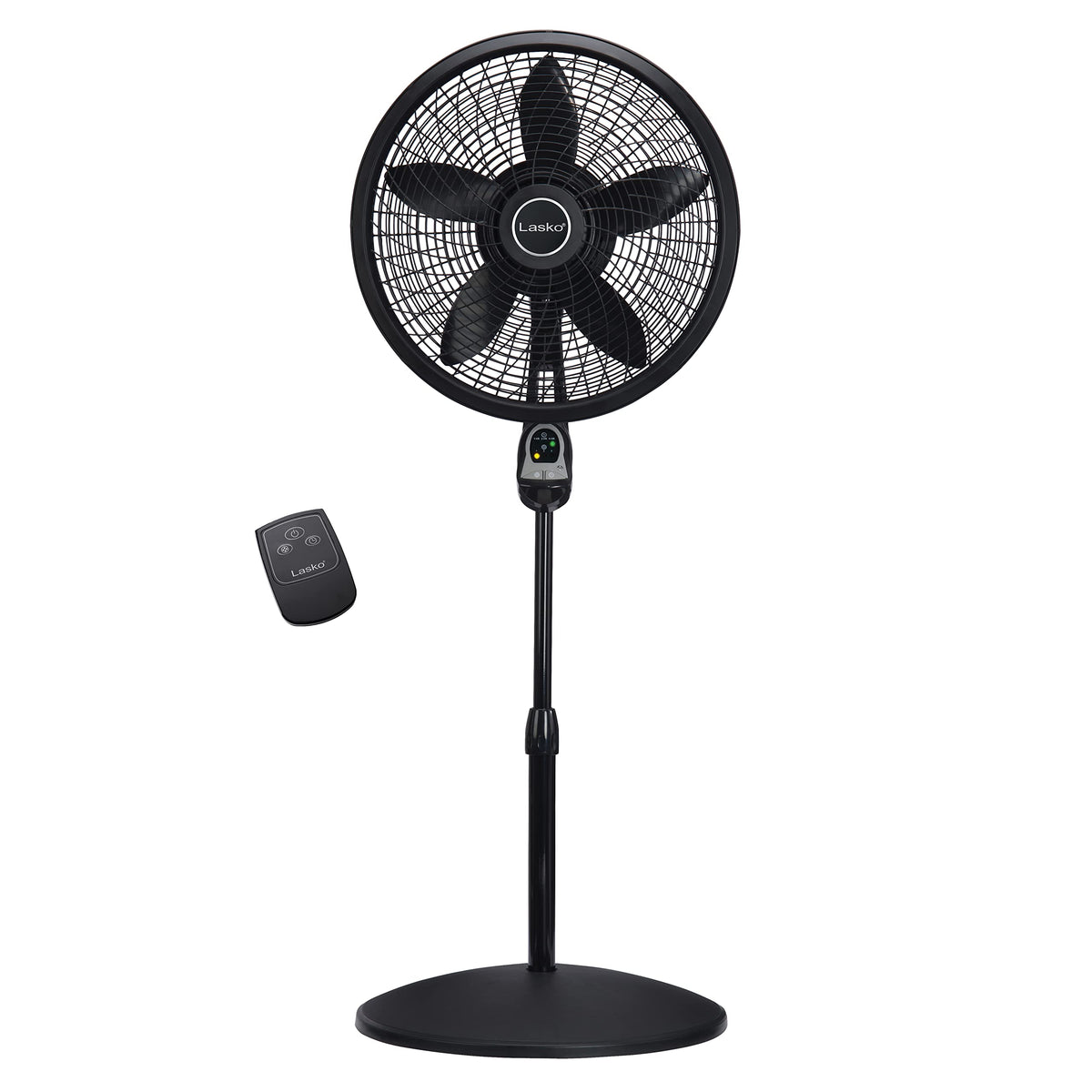 Black Oscillating Pedestal Fan V331