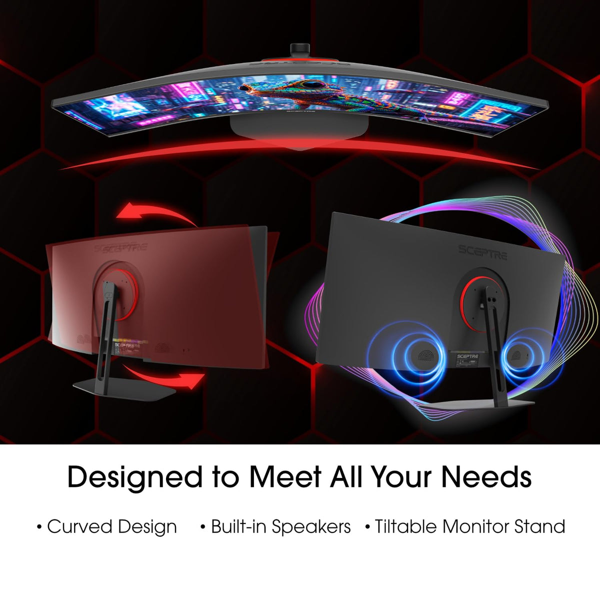 Curved 34-inch Gaming Monitor 3440 x 1440 240Hz P82855