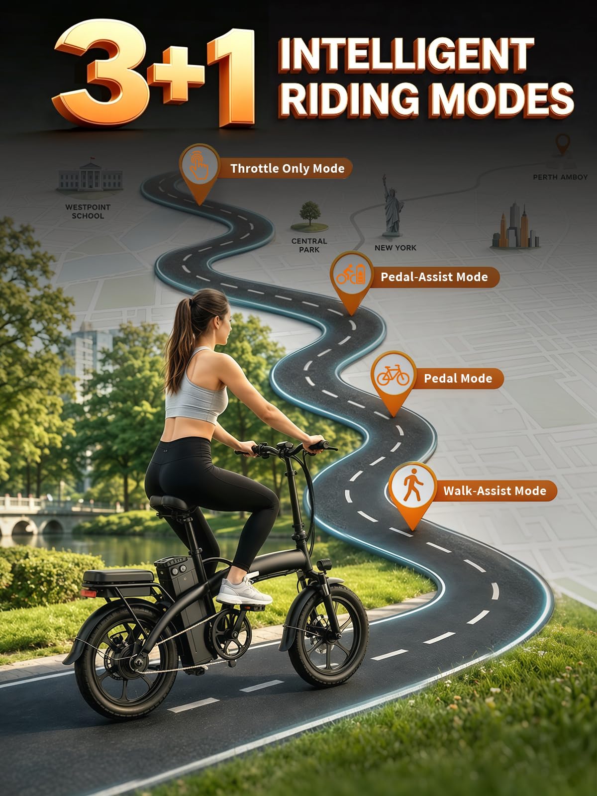 Folding Electric Bike N48265