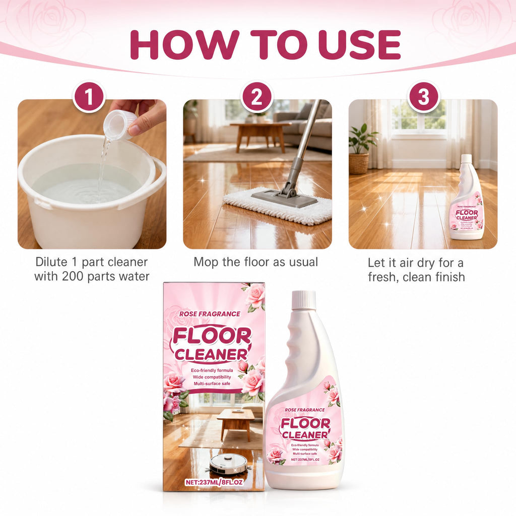 Rose Scent Floor Cleaner 8 fl.oz K228732