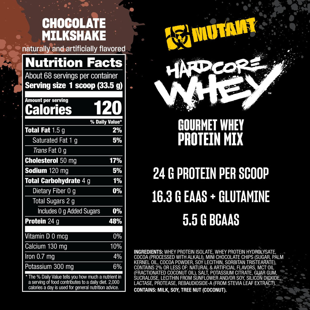 Whey Protein Isolate Chocolate 5 lb D349363