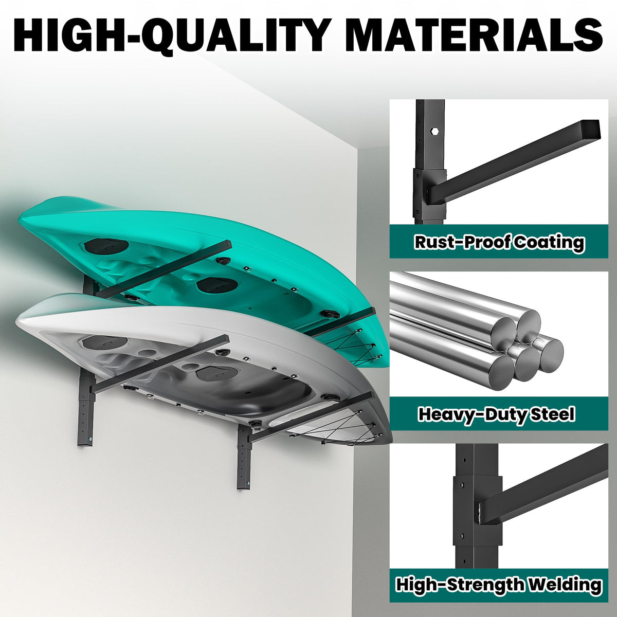 Wall Mounted Kayak Storage Rack I150250