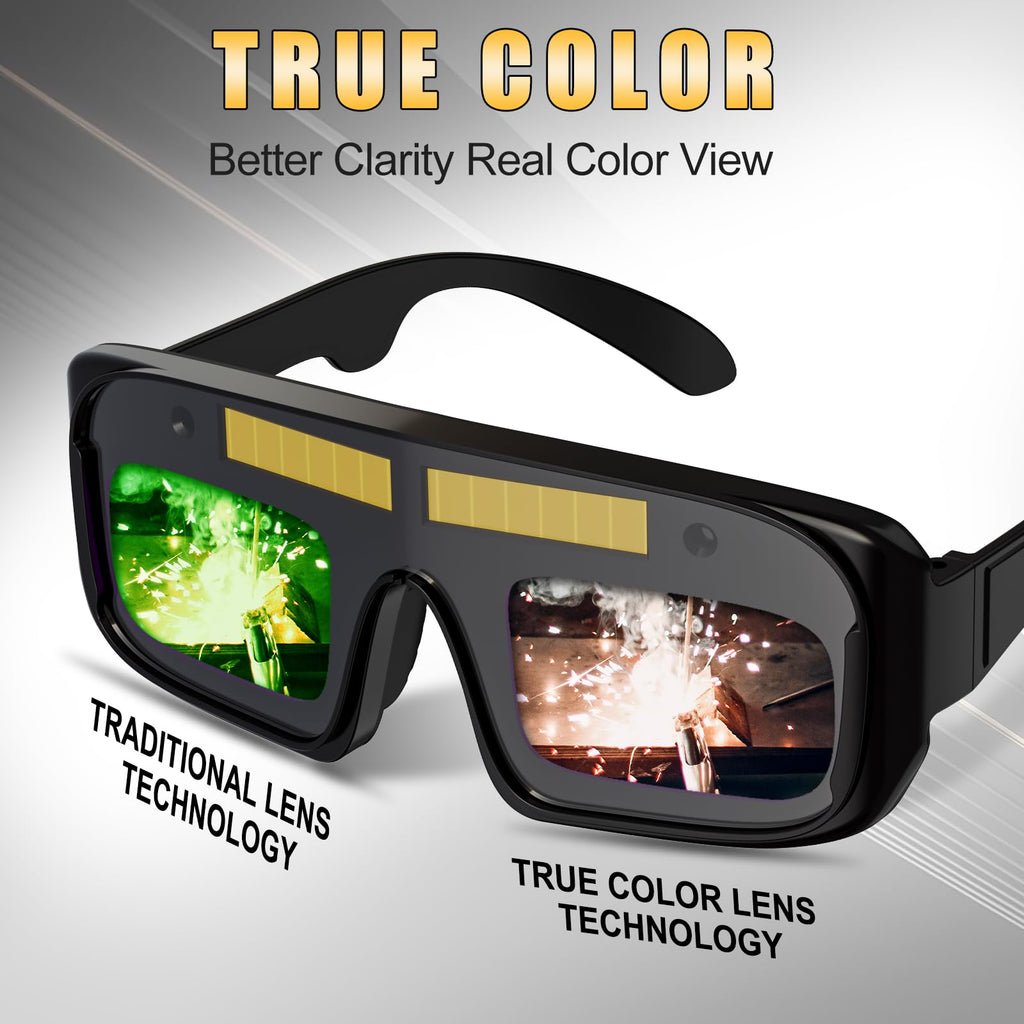 Auto Darkening Welding Safety Glasses C138