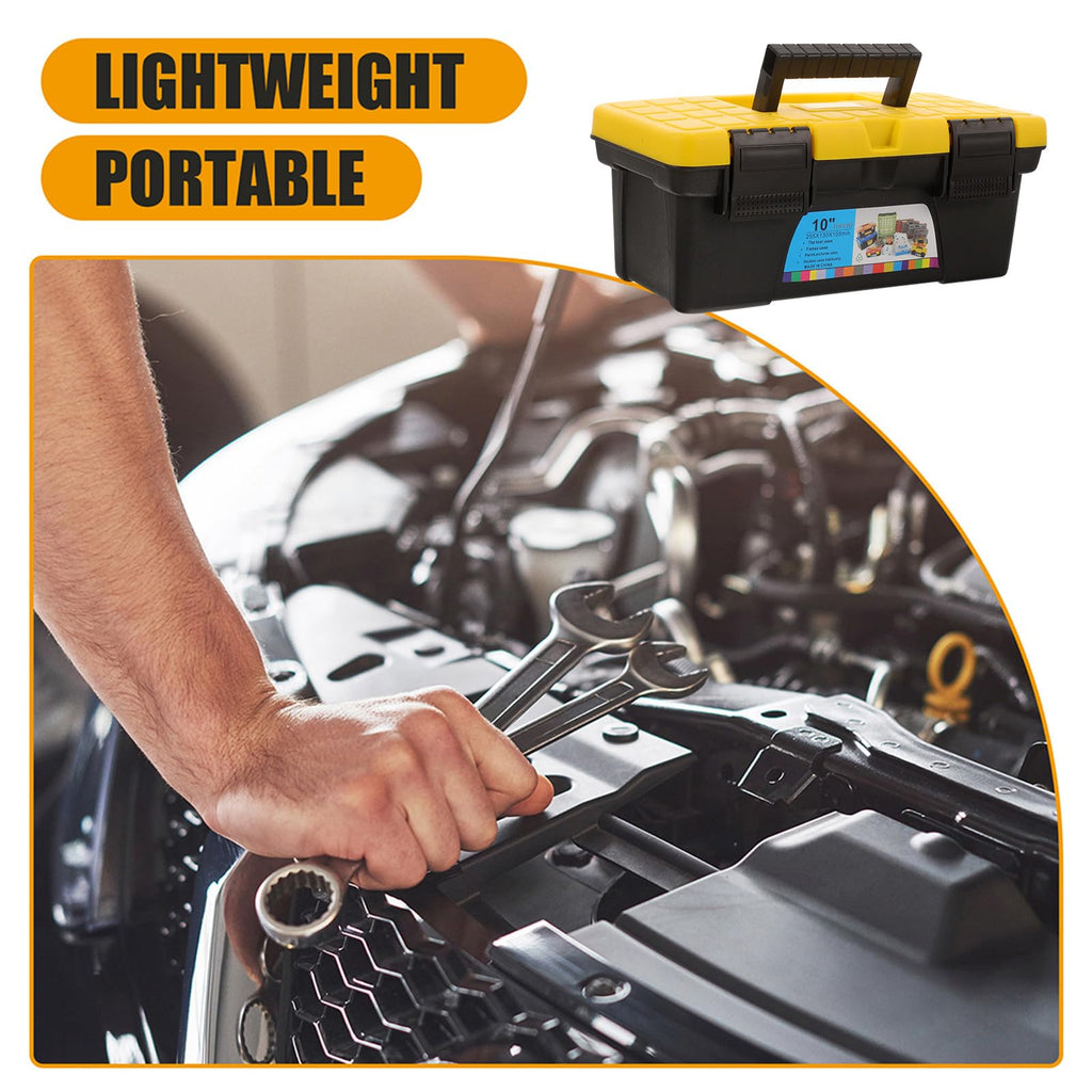 10 Inch Tool Box Organizer Hard Carrying Case D1549
