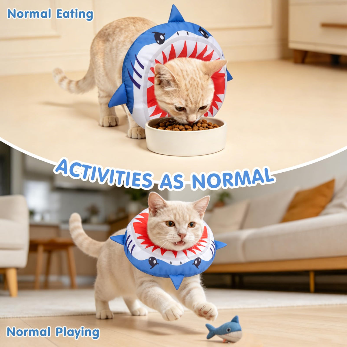 Soft Cat Recovery Cone Collar N82762
