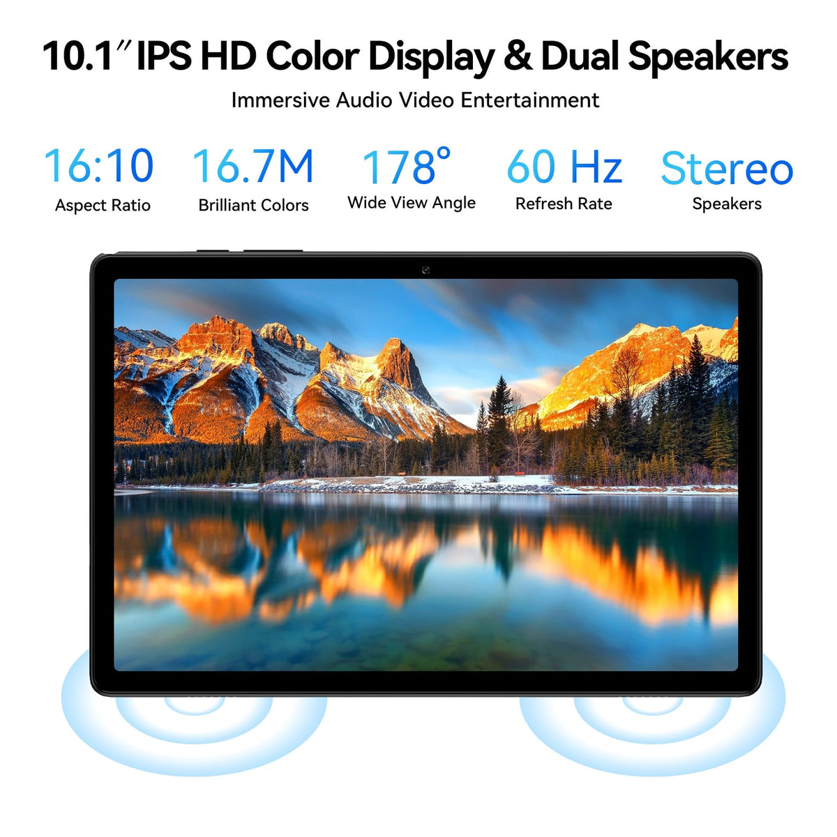10 inch 2-in-1 Android 15 Tablet with Keyboard, Mouse, and Case, 4G LTE, 12GB RAM + 64GB ROM, Octa-Core, IPS Display, 5G Wi-Fi, GPS, Bluetooth W890177