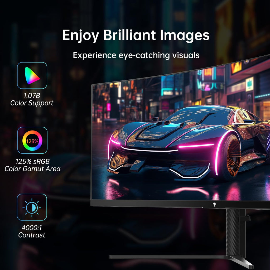 34 Inch Curved Gaming Monitor 180Hz Y296