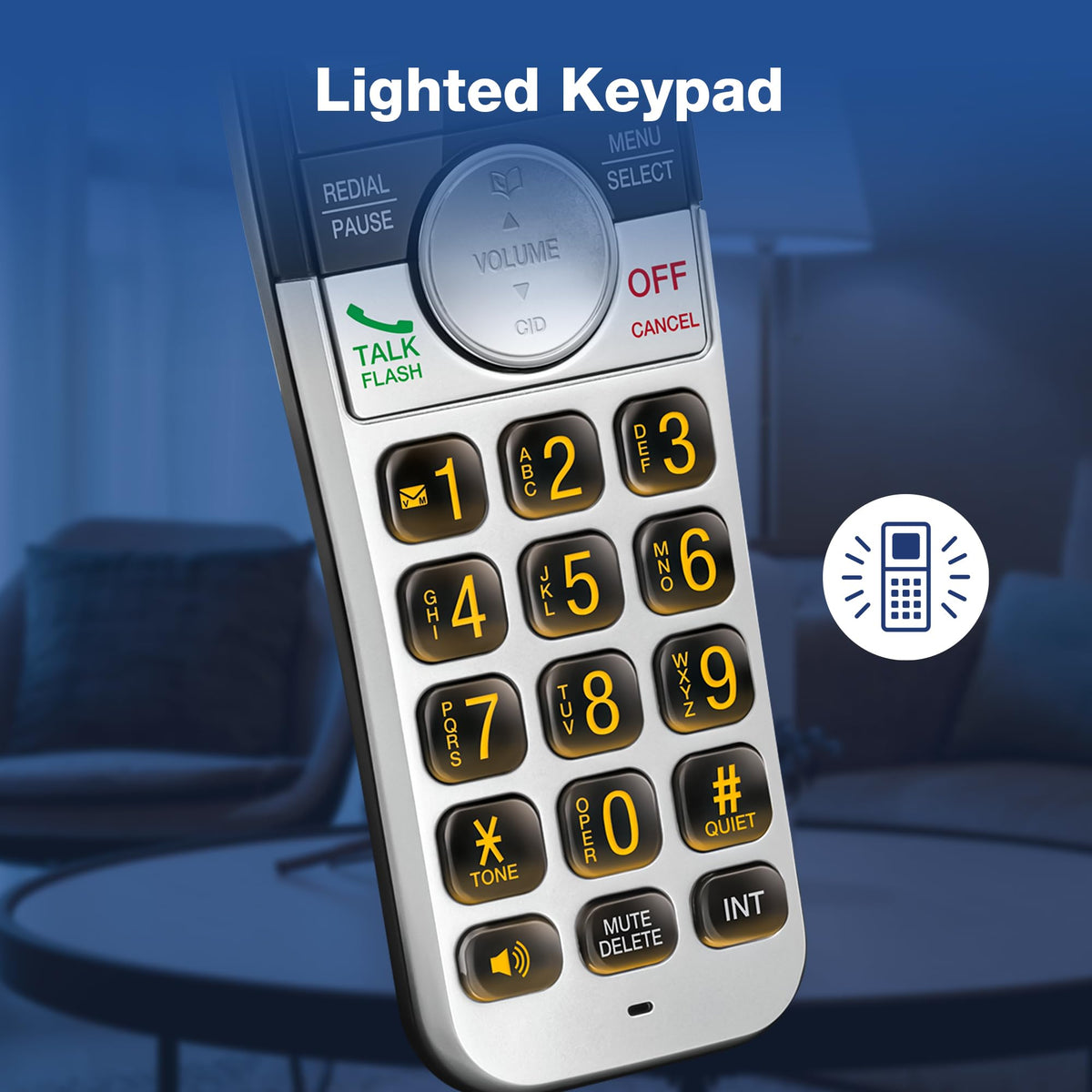 Cordless Home Phone with Answering Machine B154658