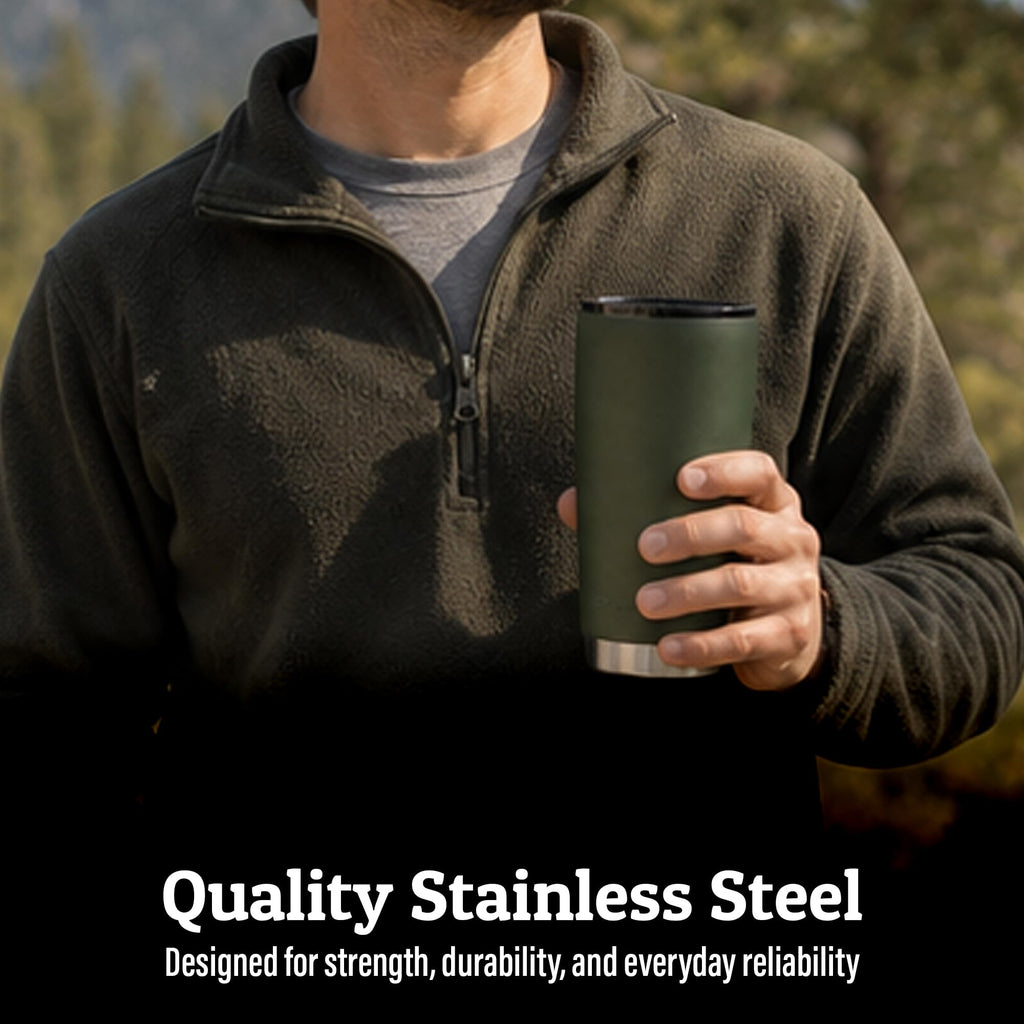 20oz Insulated Stainless Steel Travel Tumbler with Lid J50998