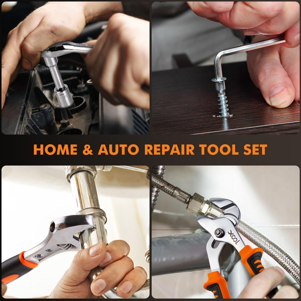 368 Piece Home Repair Tool Kit with Drawer Toolbox Z864971