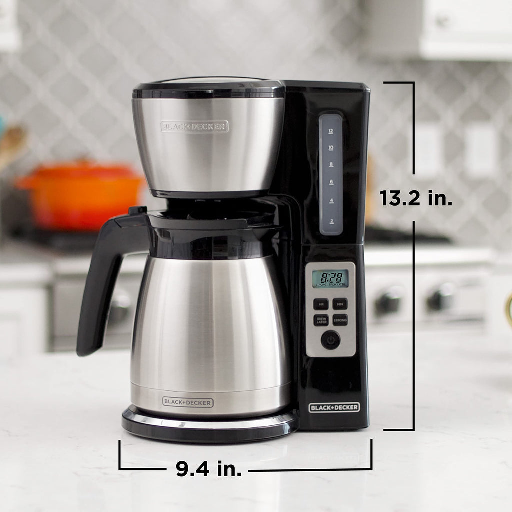 12 Cup Thermal Programmable Coffee Maker Q498860