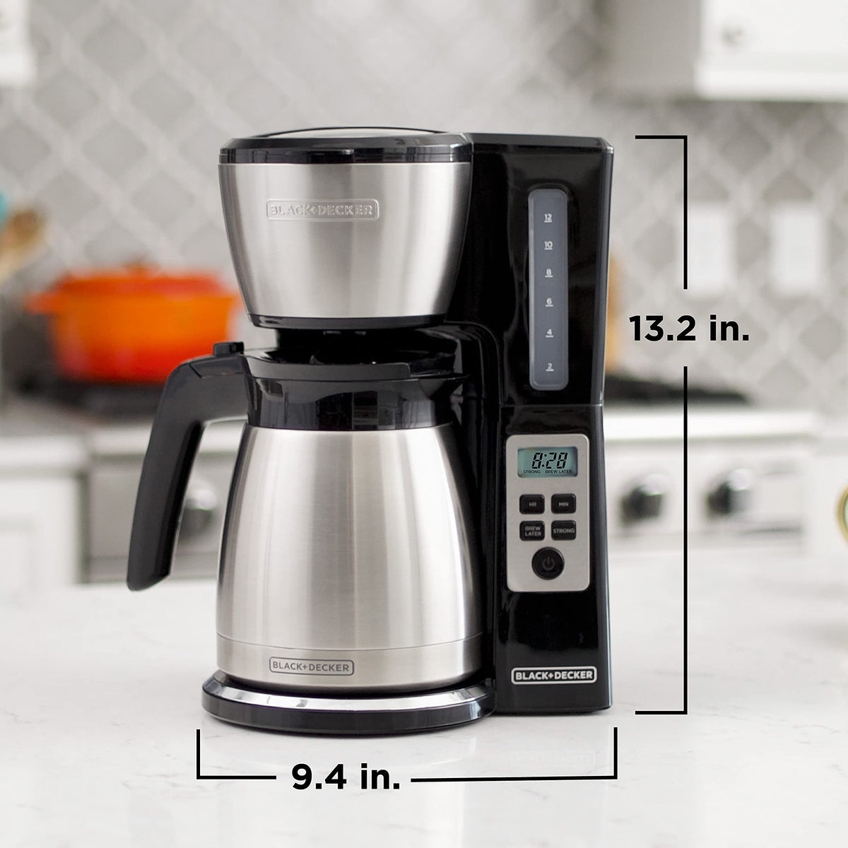 12 Cup Thermal Programmable Coffee Maker Q498860