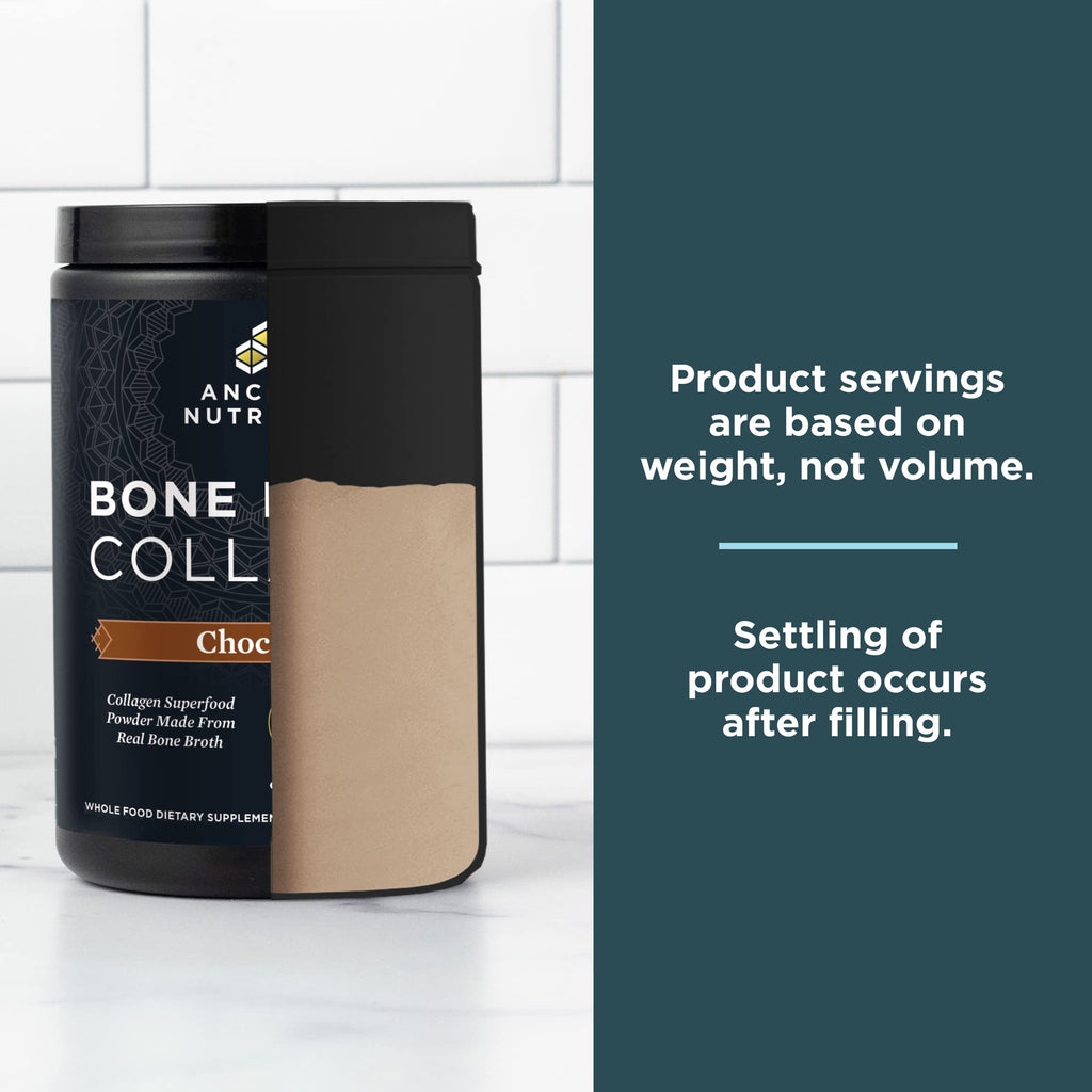Hydrolyzed Bone Broth Collagen Peptides, Chocolate H32725