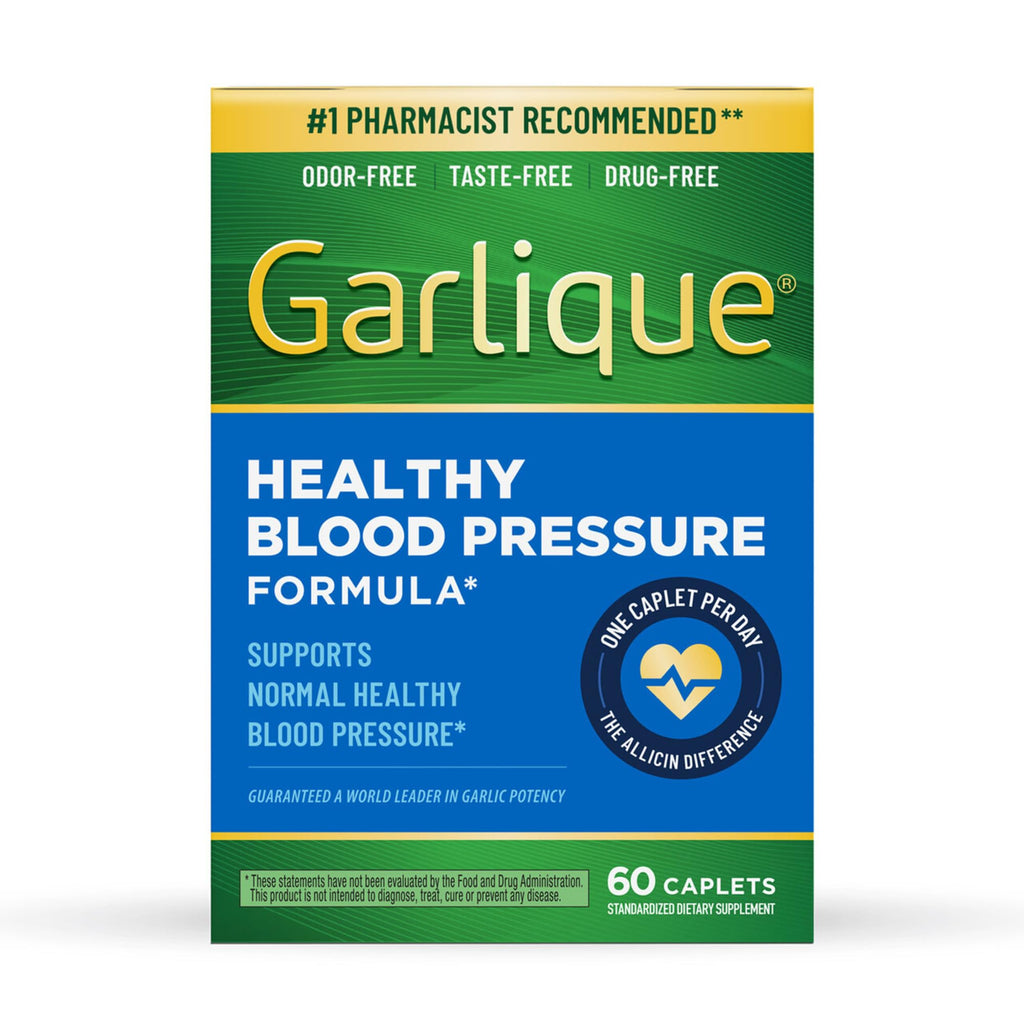 Odorless Vegan Garlic Extract Supplement 60 Caplets U8312