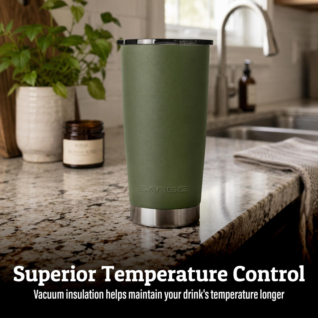 20oz Insulated Stainless Steel Travel Tumbler with Lid J50998