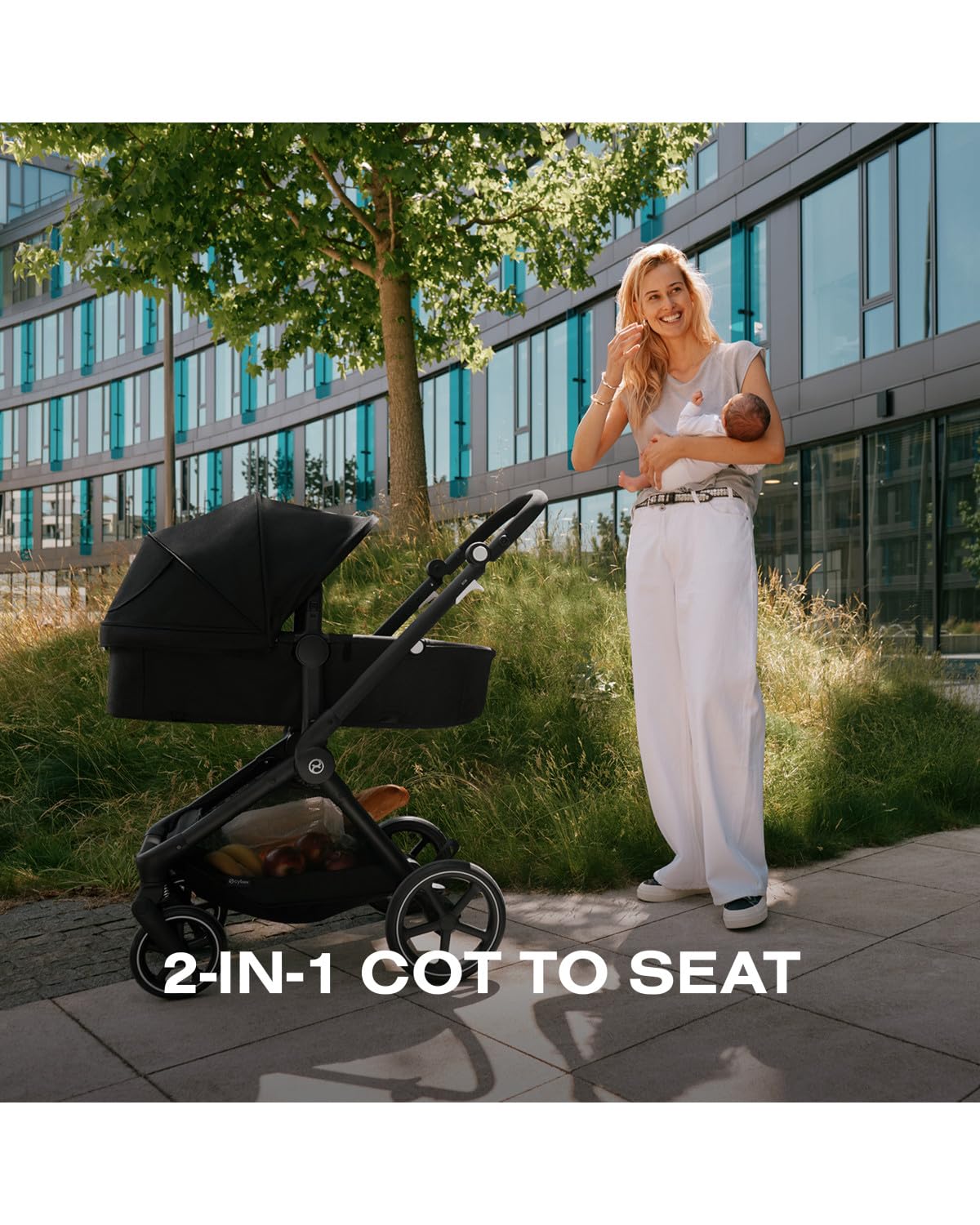 2-in-1 Baby Stroller and Car Seat Combo M58776