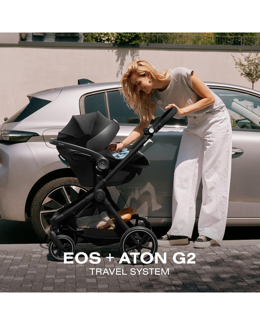 2-in-1 Baby Stroller and Car Seat Combo M58776