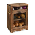 Wood Countertop Potato and Onion Storage Cabinet L765