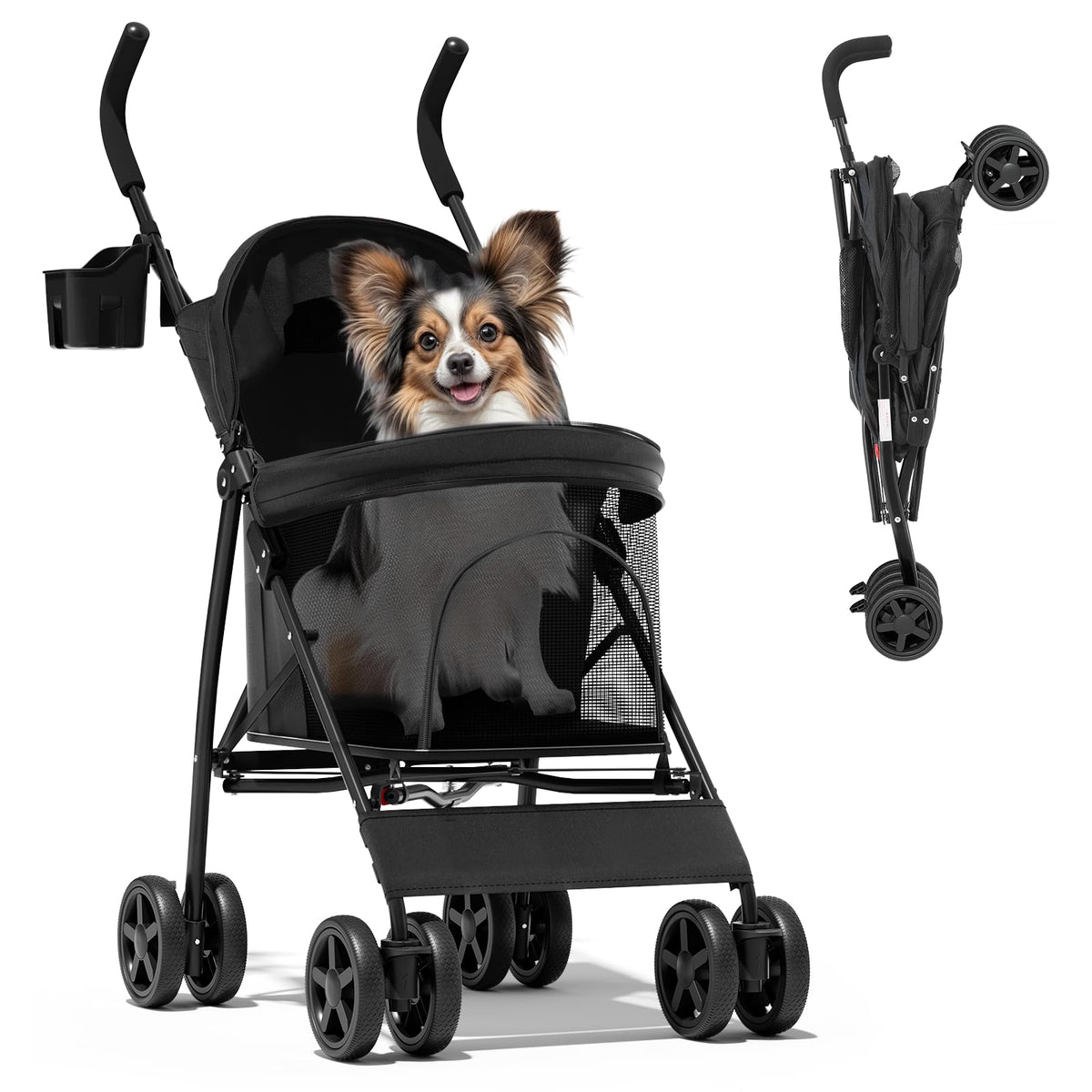 Compact Fold Pet Travel Stroller O17047