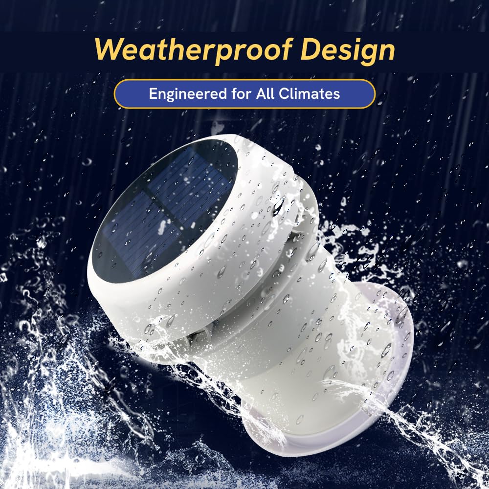 Solar Roof Vent Fan V11376