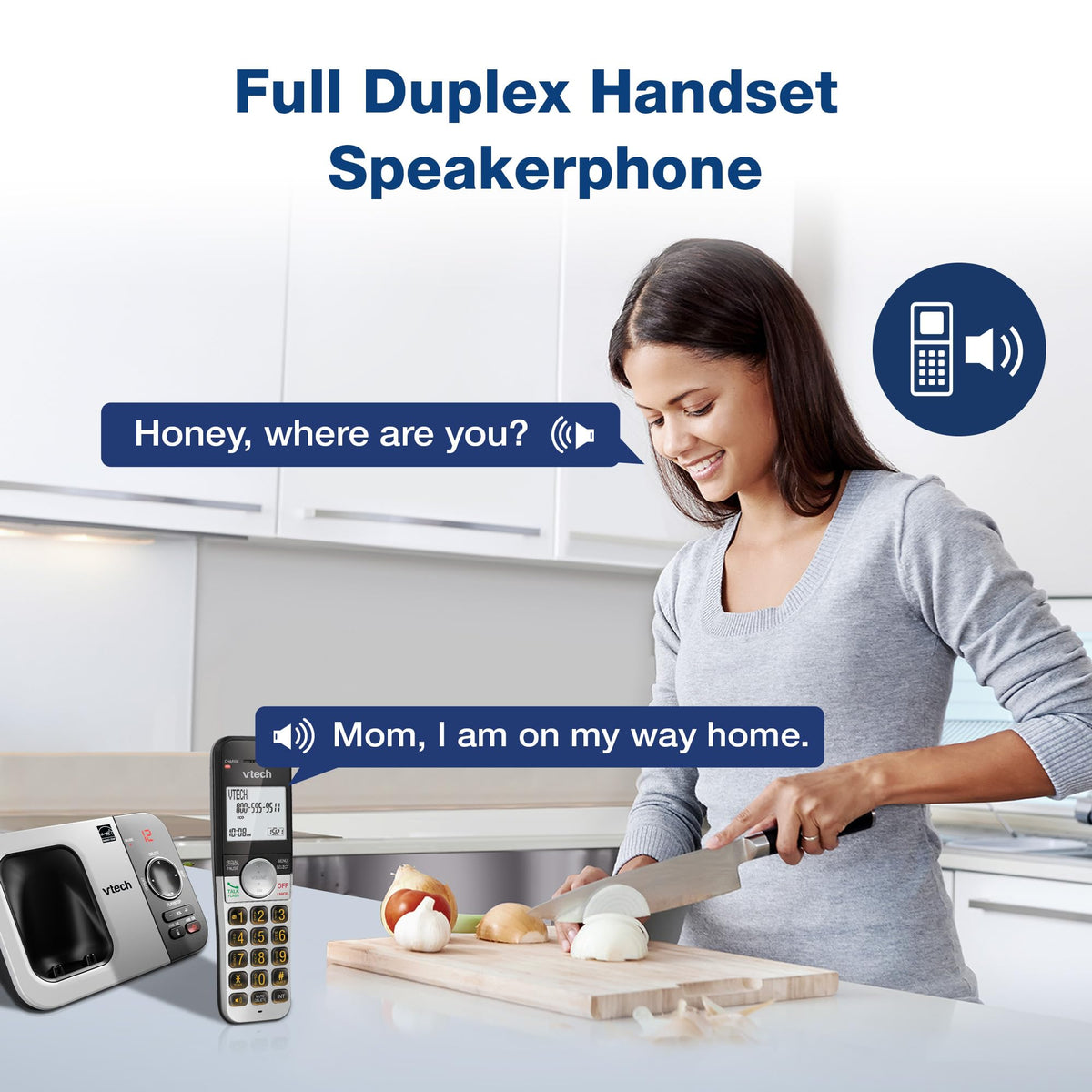 Cordless Home Phone with Answering Machine B154658
