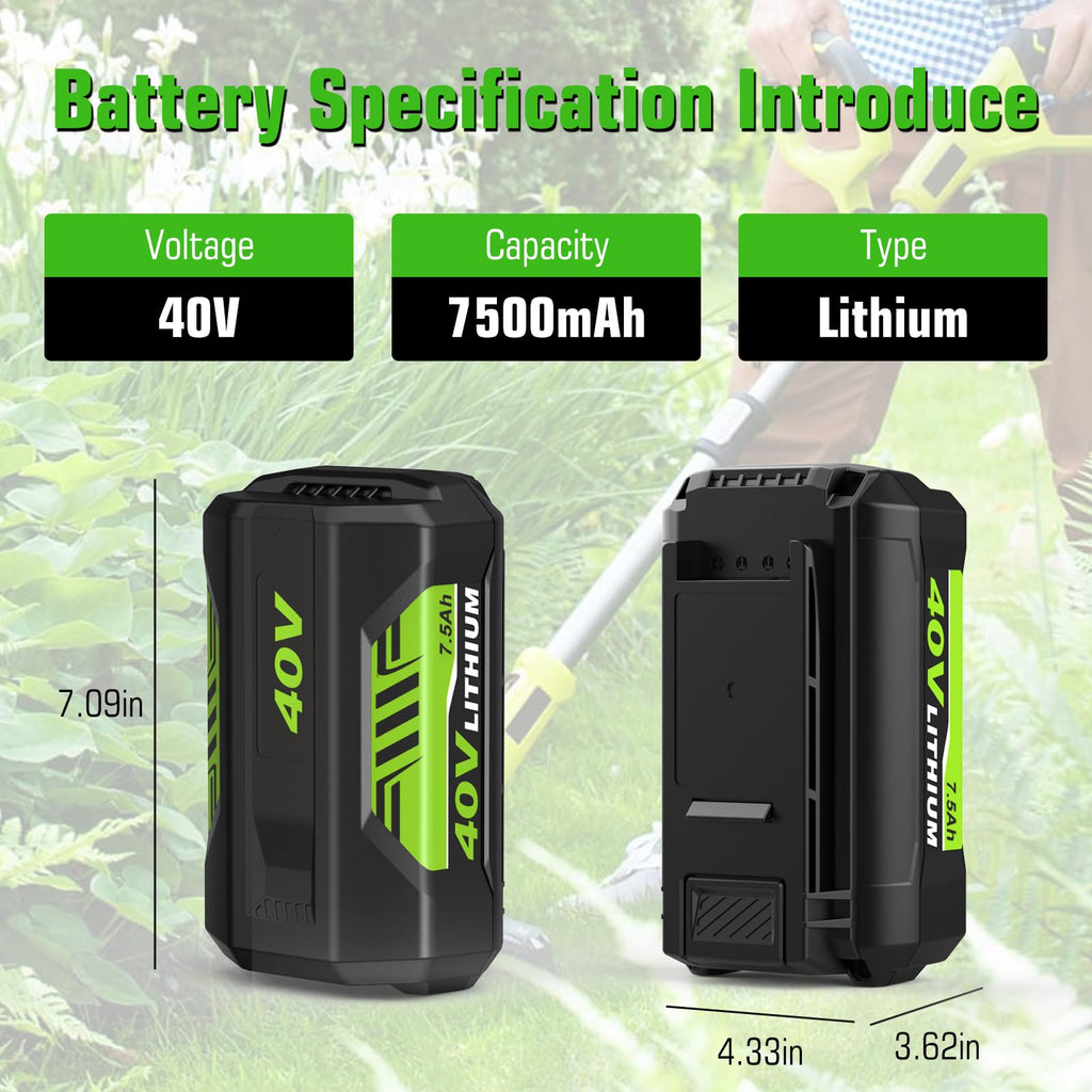 40V Battery Replacement Z9360