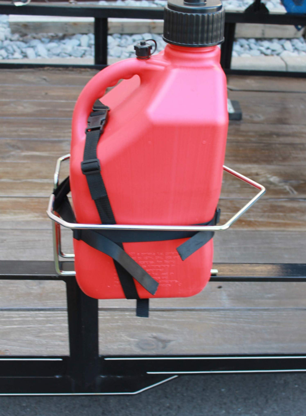 5 Gallon Gas Can Holder Mounting Bracket Kit with Support Straps W7985