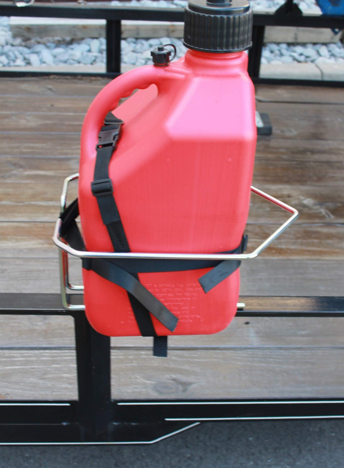 5 Gallon Gas Can Holder Mounting Bracket Kit with Support Straps W7985