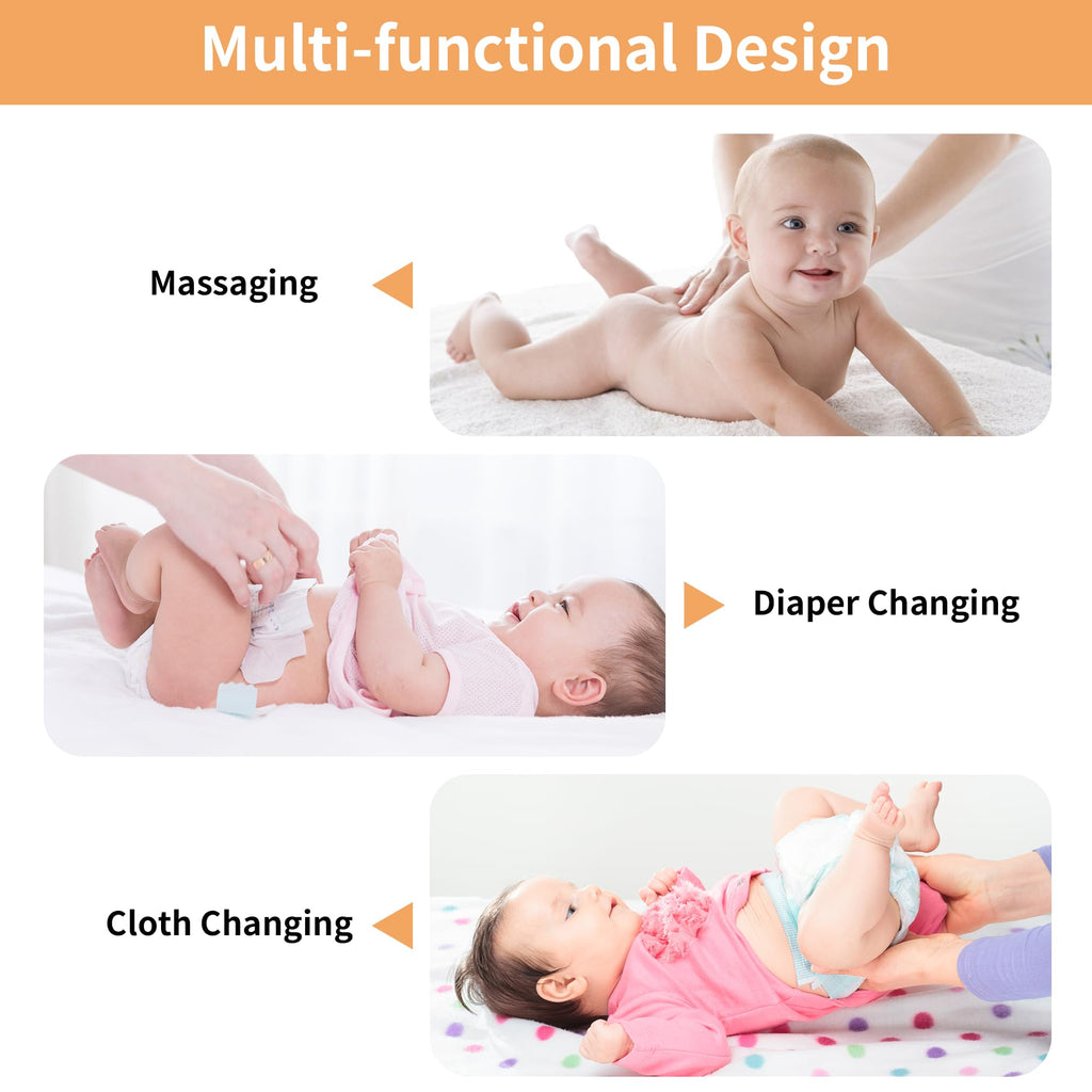32.6" Baby Changing Station with 4 Wheels H42857
