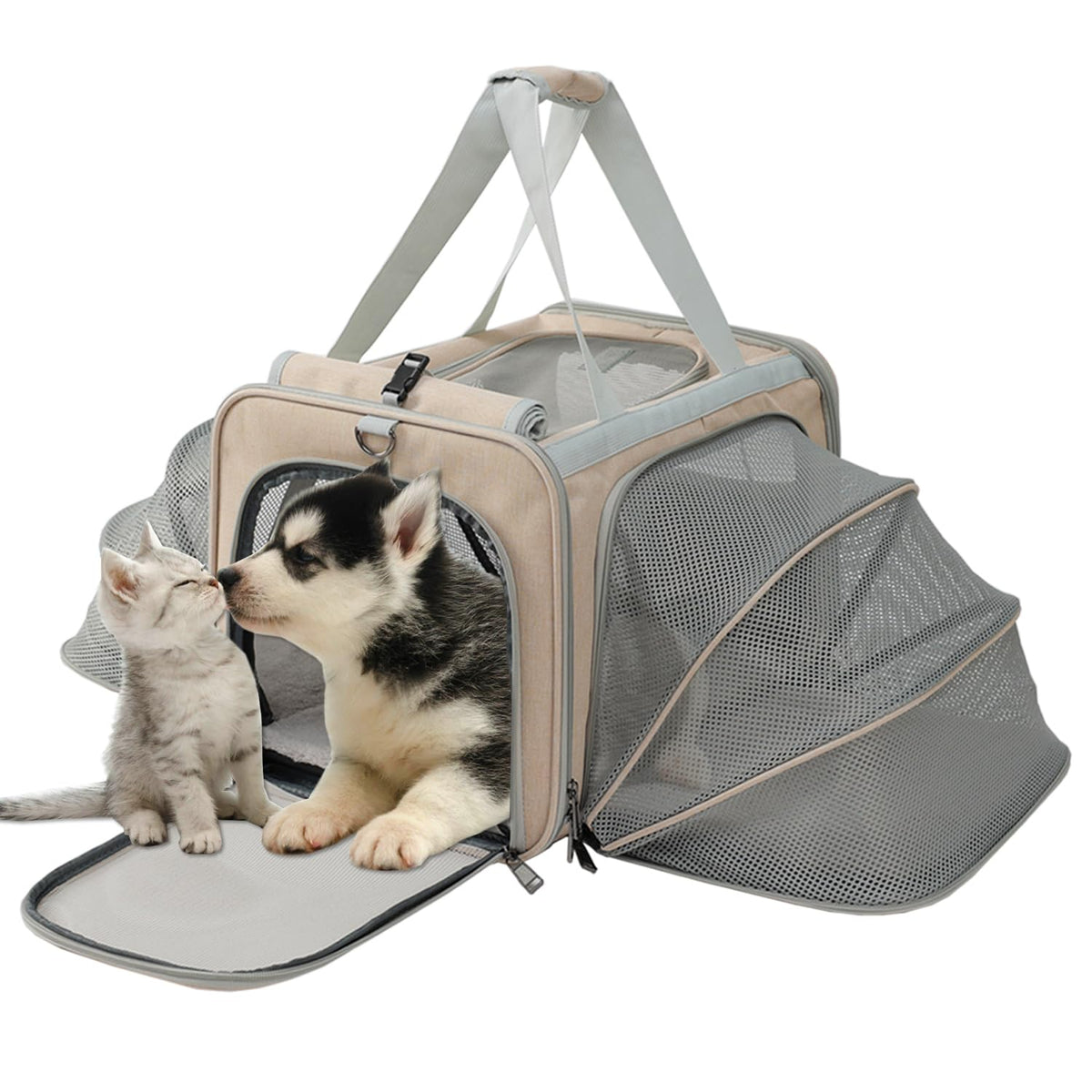 Expandable Airline Approved Cat Carrier Bag K306369