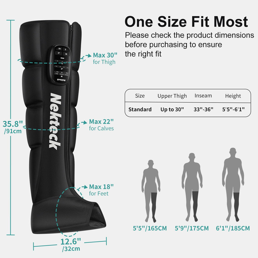 Cordless Leg Compression Massager 2-Pack Y992