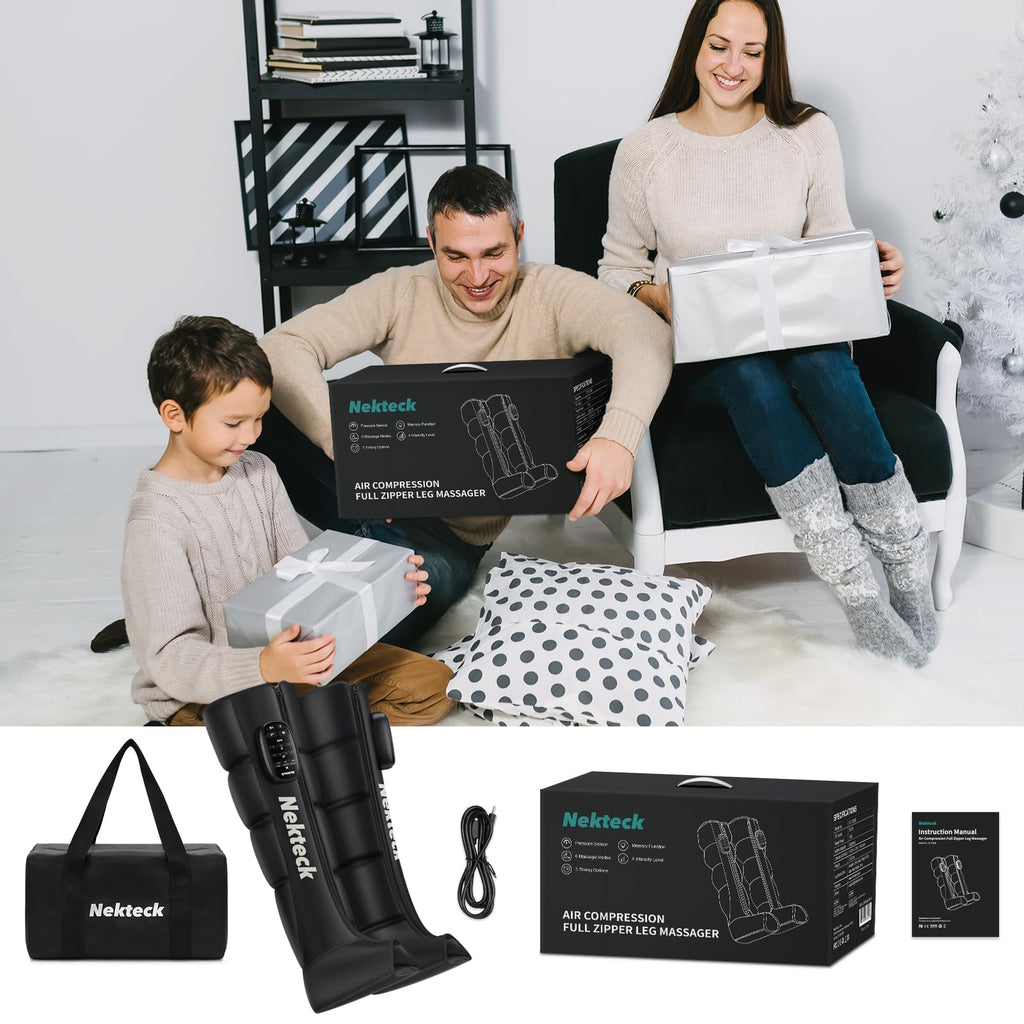 Cordless Leg Compression Massager 2-Pack Y992