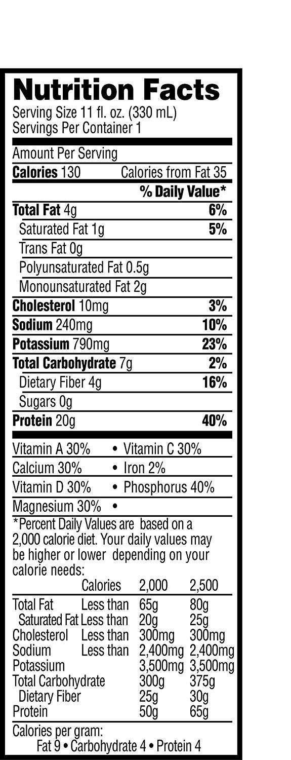 Chocolate Protein Shake 11 Fl Oz 12 Pack L3865