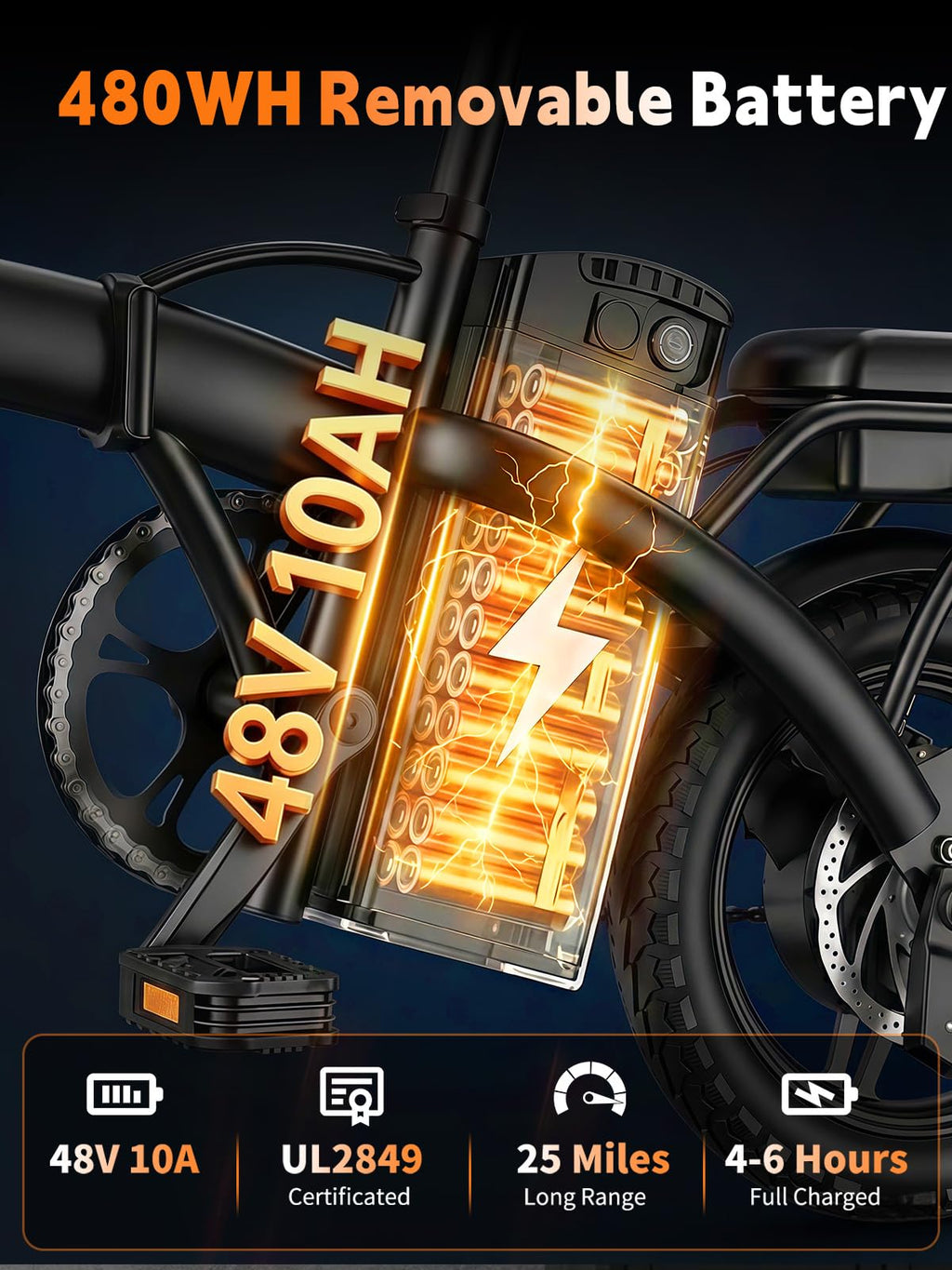 Folding Electric Bike N48265