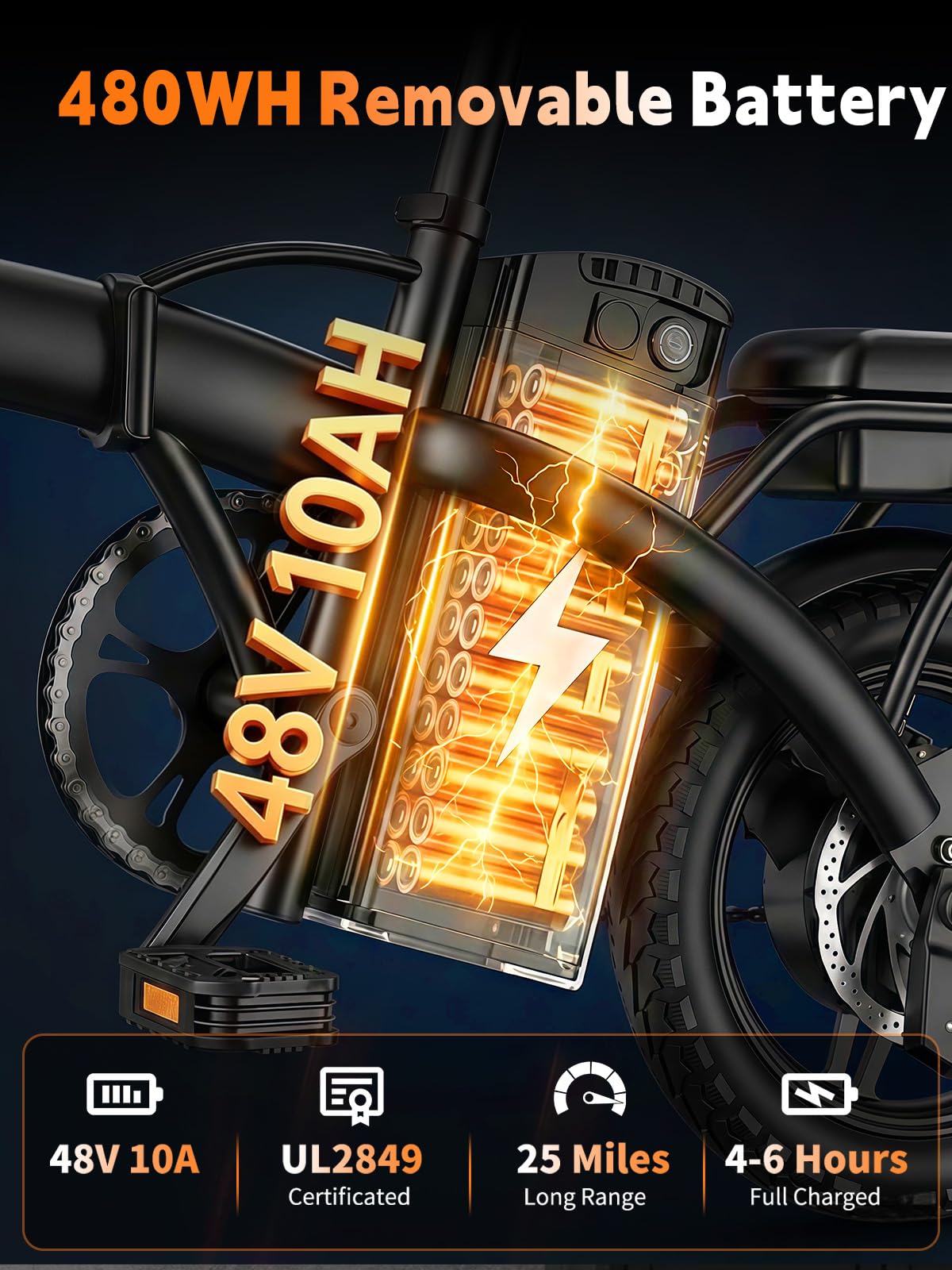 Folding Electric Bike N48265