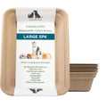 Disposable Cat Litter Box 5-Pack Large Biodegradable Recycled Pulp B65791
