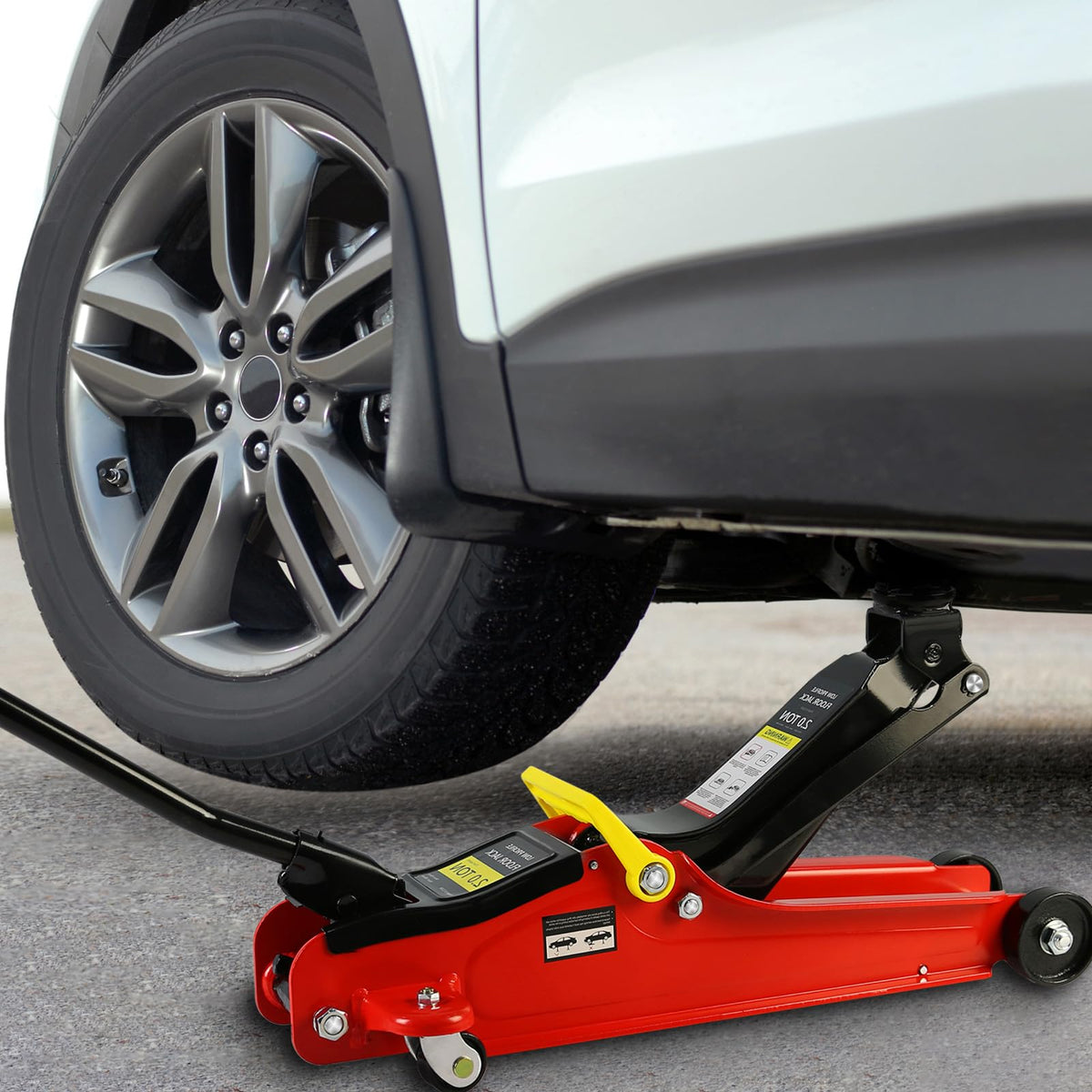 2 Ton Low Profile Heavy Duty Steel Floor Jack A366729