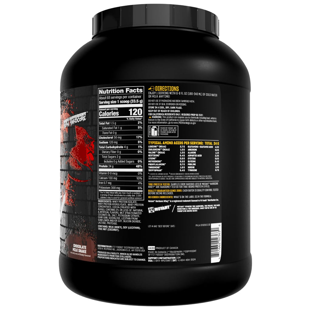 Whey Protein Isolate Chocolate 5 lb D349363