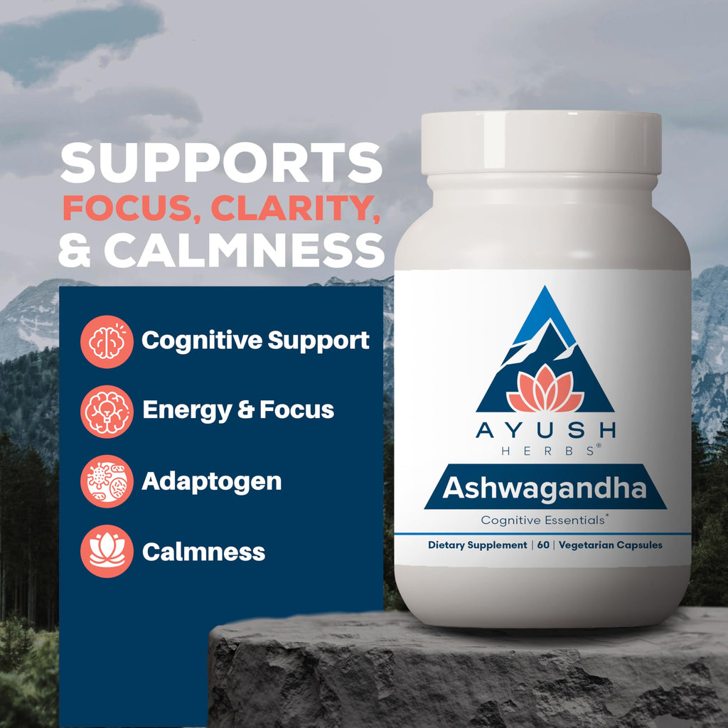Ashwagandha Capsules 500mg 60 Servings T3599