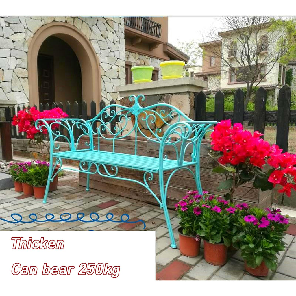 2-Seat Metal Bench J698737
