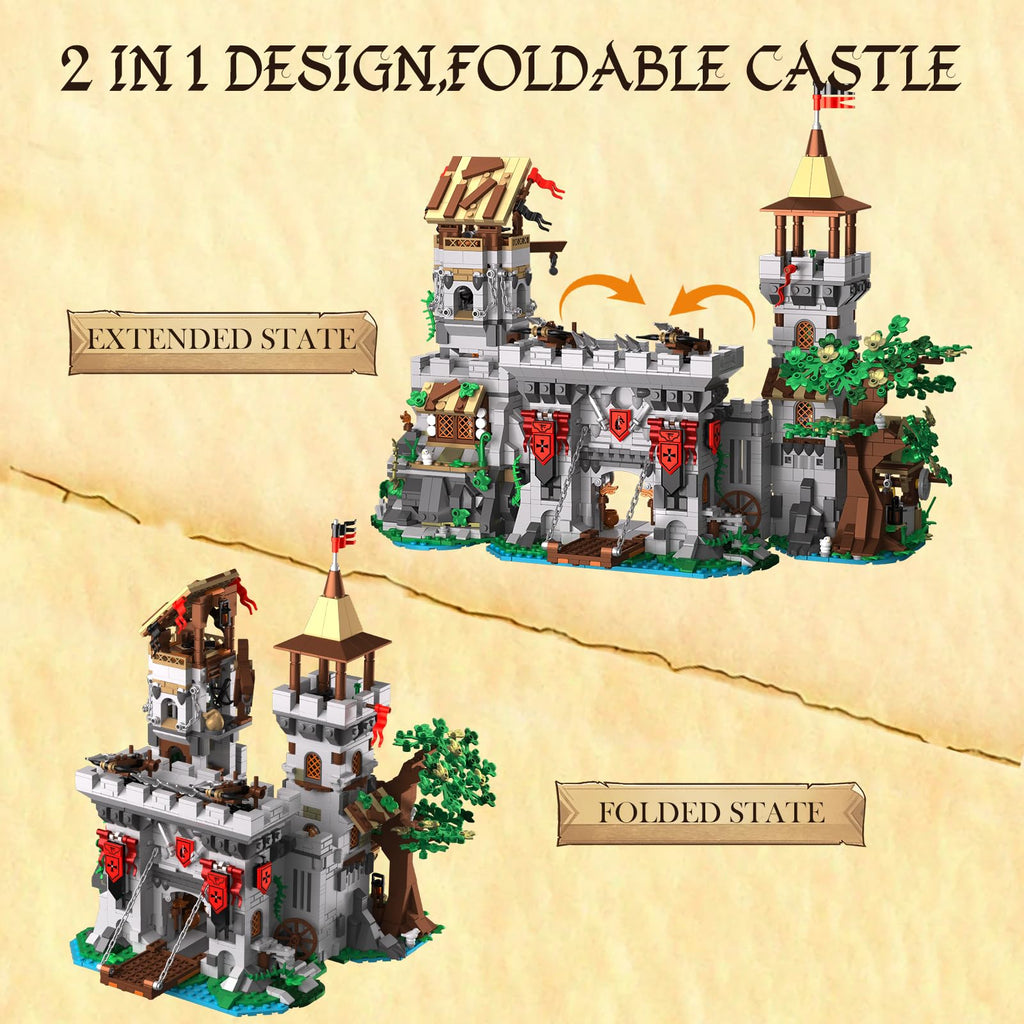 Building Set, 2 in 1 Architecture Model Kit U9634