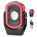 Magnetic Work Light 780 Lumen Rechargeable 3000mAh Red D53876