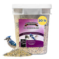 20 Pound Bird Seed Blend with Cut Corn, Wheat, Millet and Sunflower Seeds Z848422