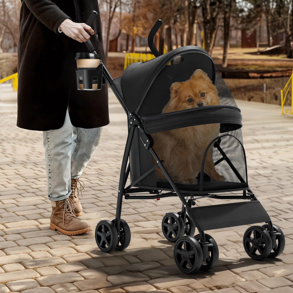 Compact Fold Pet Travel Stroller O17047