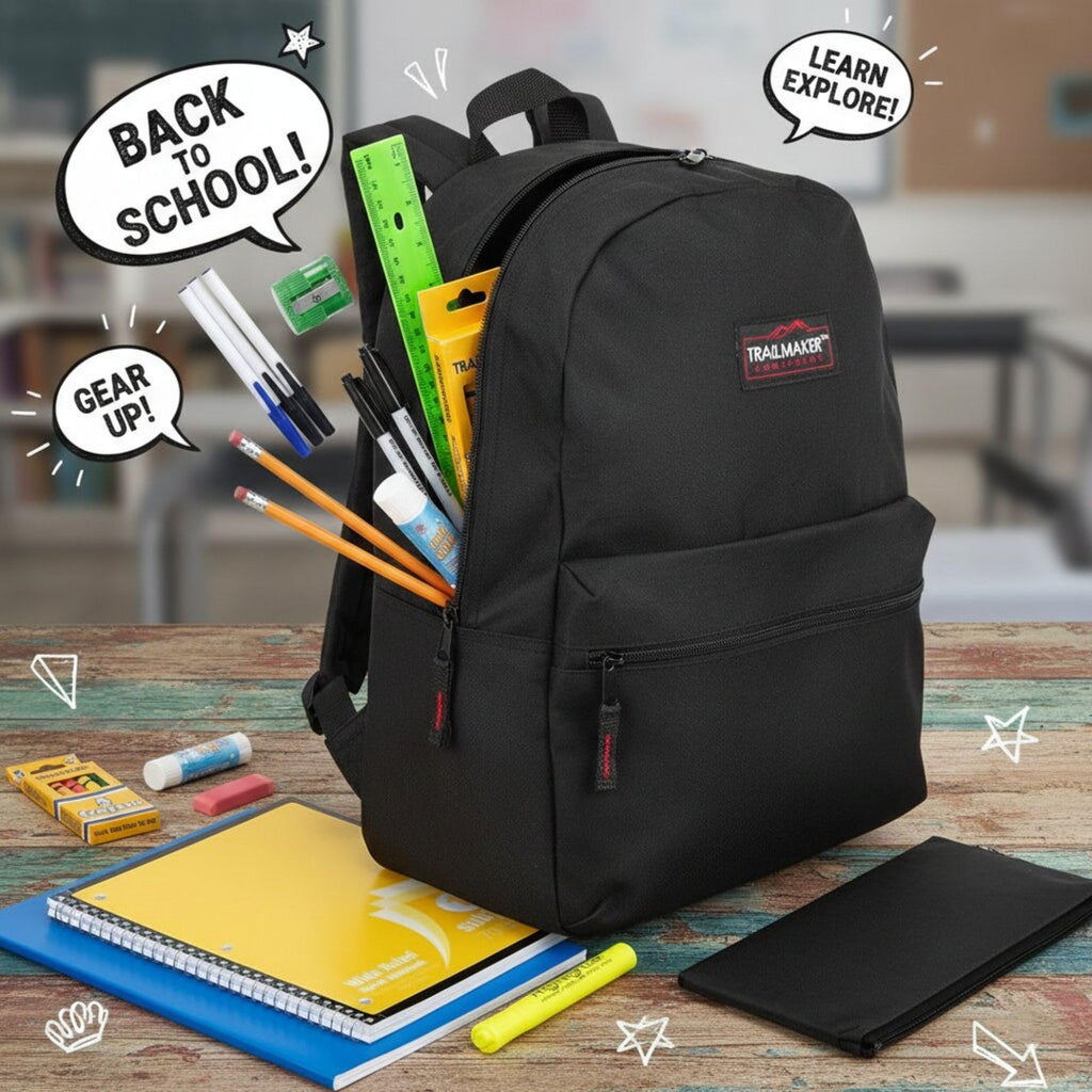 17 inch Backpacks with Adjustable Padded Straps X2246